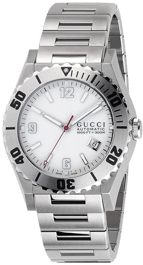 Gucci [Box] GUCCI 115 XL Pantheon Divers Automatic Red Dial 